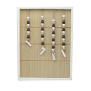 Portanotas rectangular madera lignum cm27x2,5h36