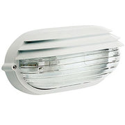 Aplique de línea de párpado ovalado blanco grande E27