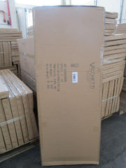 Estante de metal negro Jessica 4p cm 59 x 29 h158