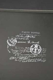 Portacartas pared negro jt-2918 cm.23 x 7,5 h 29