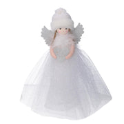 Muñeco tela led plata punta cm6x14h30