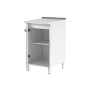 Armario de cocina Fresno Blanco 1 puerta Cm 40x50xH 85