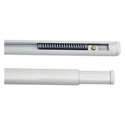 Barra de cortina tipo 'Piatty' 150 240 cm - Blanco - 5 Piezas