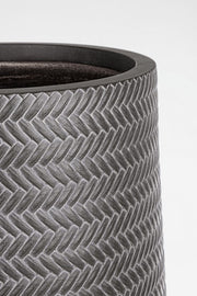 Set2 P.Vaso Trenzado A Alto Antracita