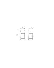 2x Silla polipropileno - Spot