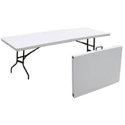 Mesa plegable de plástico 183x74x74 cm