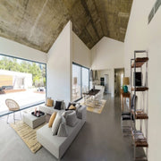 Alfombra Ivory Lines 140x200 de algodón