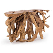 Consola en raíz de teca cm 120 x 40 x 77 h