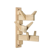 Percha de madera con 6 ganchos Daiki