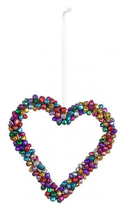 Pendaglio Arlecchino Cuore Multicolor 6x