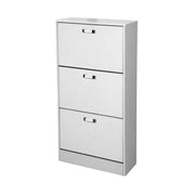 Pastelero delgado moderno con puertas blancas de 63 x 24 x 120 H CM CM