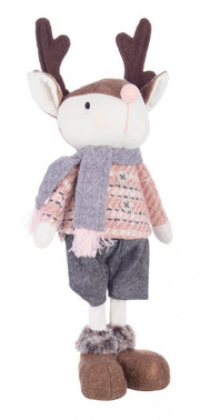 Soporte Gris para 4 Renos Linsay