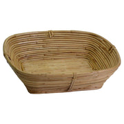 Cesta rectangular de junco natural cm35xh9x31