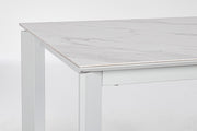 Mesa extensible Briva blanco gris