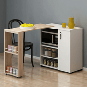 Mueble multiusos Serose con mesa plegable.
