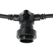 PL E27 16 Cadena Portalámparas 5m
 luces de Navidad