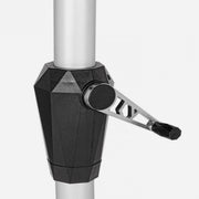 Paraguas Vienna en aluminio gris oscuro