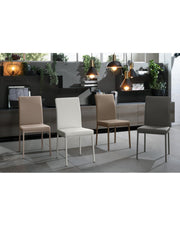 2x Silla de polipiel - Bandera