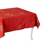 Mantel modelo 15 rojo cm140x180
