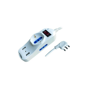 Multitomas 5 Tomas Con Schuko+Bypass Switch+Usb Sp.90° 10A