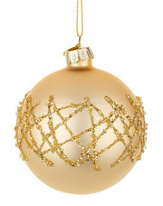 12x Esfera Vt Embellish Champagne D80