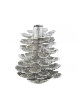 6x Velas de Pino Argentadas H14