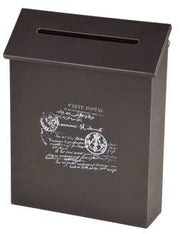 Portacartas pared negro jt-2918 cm.23 x 7,5 h 29