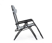 Tumbona Martin gris claro para exterior