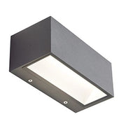 Aplique 12W Led 3000K línea caja grafito