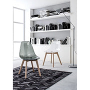 Silla de comedor en policarbonato transparente EASY 52x47x h82 cm