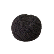 Puf en tejido redondo
