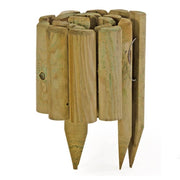 Valla de madera impregnada Rollborder