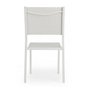 Silla Hilde Cloud blanca para exteriores cm 46 x 57 x 88 h