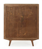 Mueble bar con 2 puertas de madera estilo vintage 90x40x108 cm