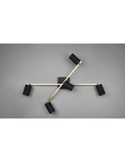 Marley Spotlight 5 bayas de oro 5 manchas cilíndricas negras trío trío