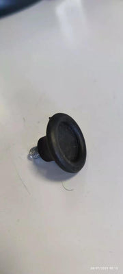 Pie de mesa plegable de aluminio gris