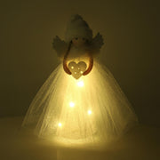 Muñeco tela led plata punta cm6x14h30