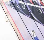 Estampa sobre madera con lienzo multicolor 60x100 cm