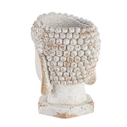 Florero cabeza de buda Magnesia D35 cm