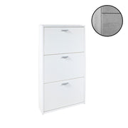 Zapatero slim 3 puertas hormigón 63x16,5x111