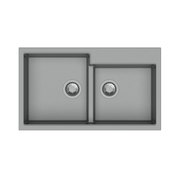 Fregadero Tip Toe N200 de 2 senos croma