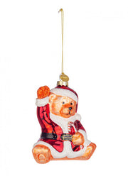 Pendaglio Vt Village Orso Rosso 6x