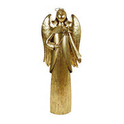 Gran ángel dorado con estrella nai-2228 cm. 55 x 21 h 147