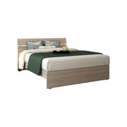 Cama doble de madera para dormitorio color olmo cm 200x171xH 98