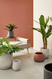 Set3 P.Vaso Trenzado A Terracota