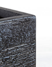 Set de 3 Jarrones Grafiti Altos Negros