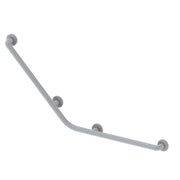 Barandilla de seguridad angular 113x55 cm. para personas con discapacidad color blanco