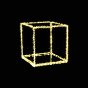 Cubo luminoso con microled clásico 45 x 45 cm