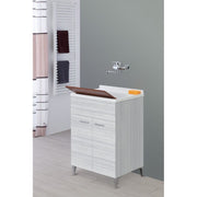 Lavadora de dos puertas 60x50x83 cm