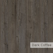 Lámpara de pie de madera con estantería y pantalla negra 45x45x163,5 cm